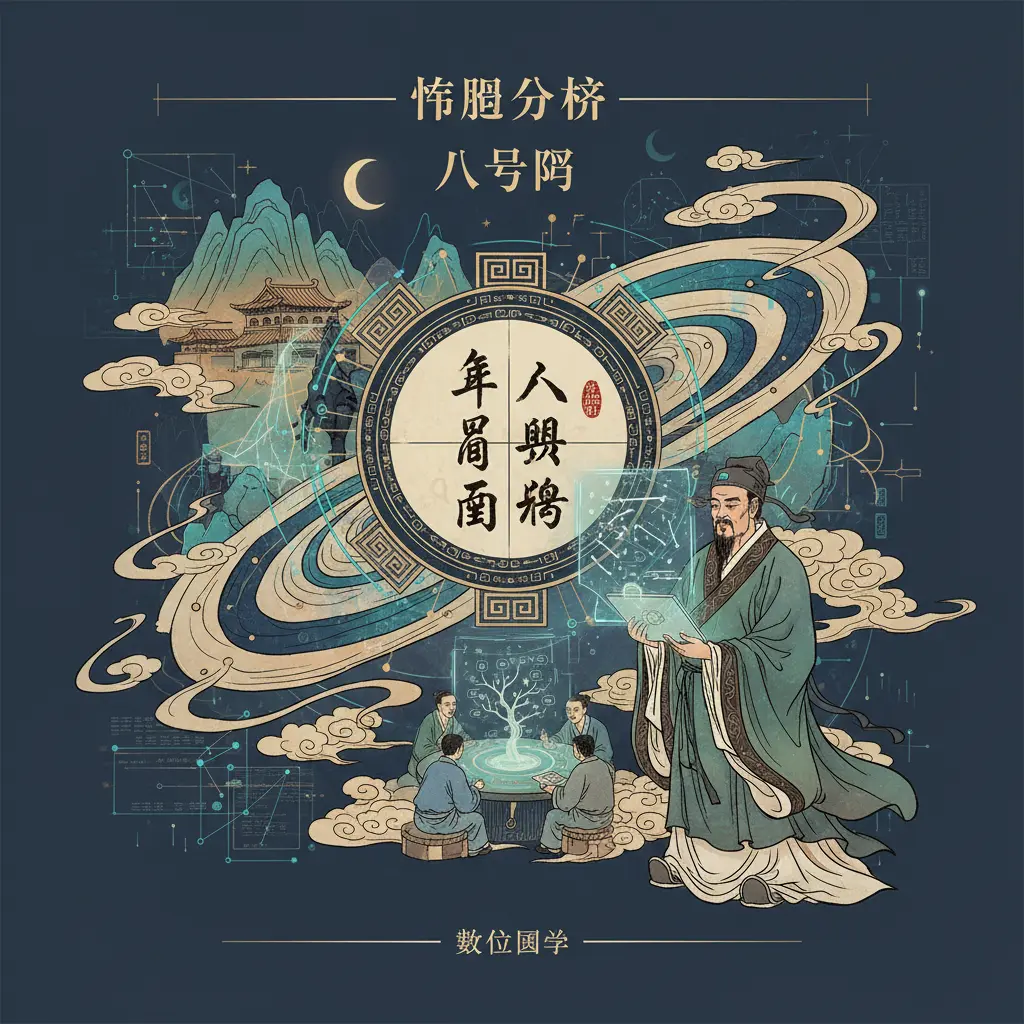 八字盤 - 命盤分析