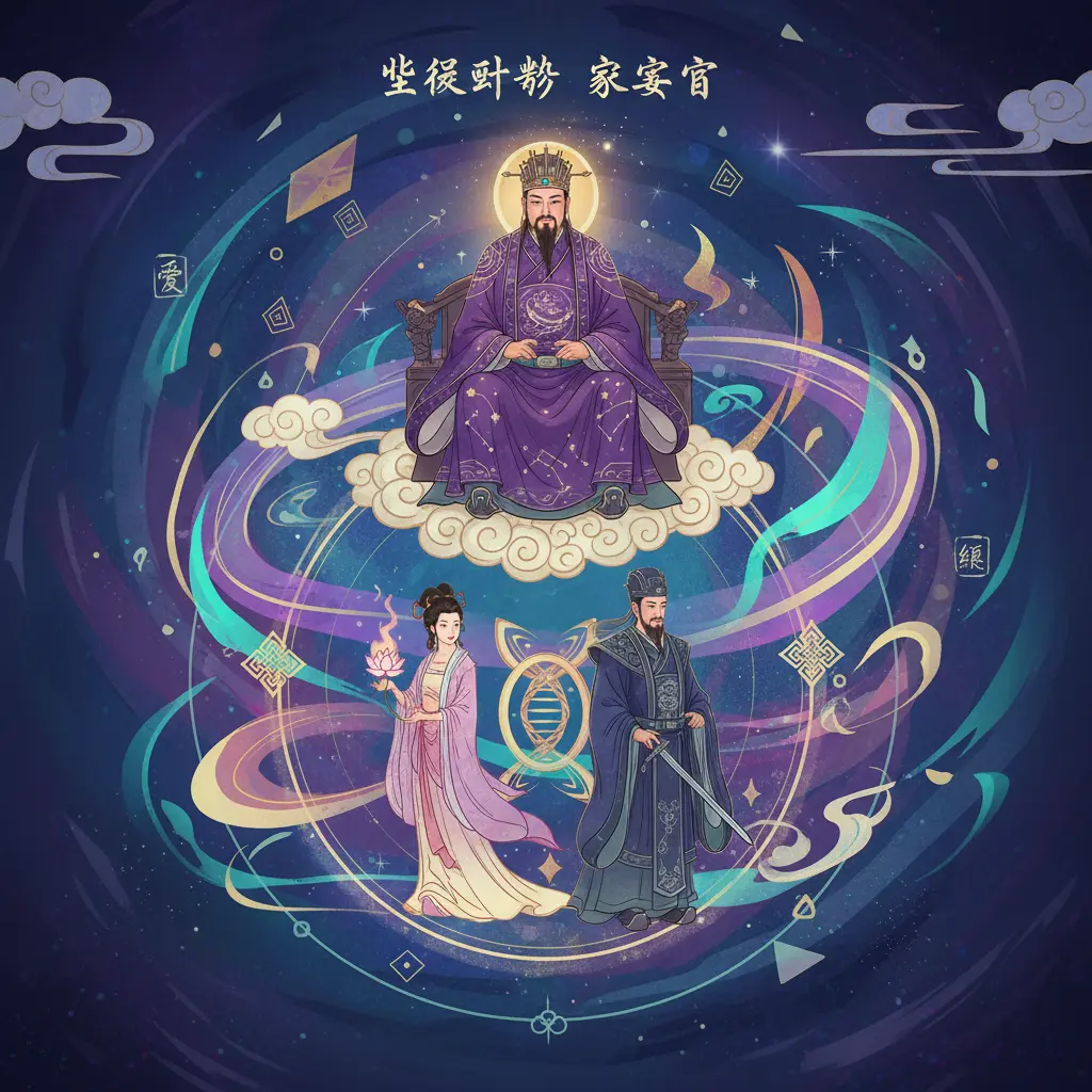 夫妻宮 - 紫微星