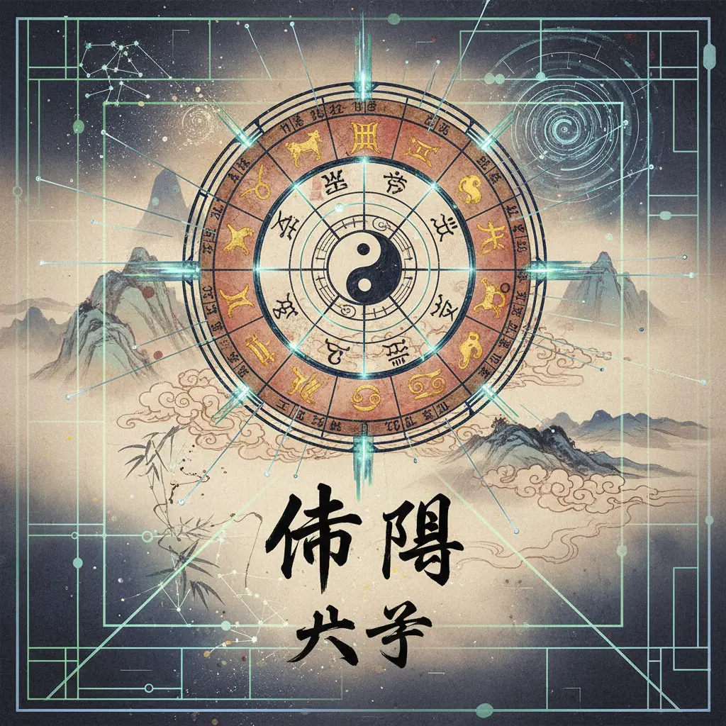 命盤八字 - 命盤