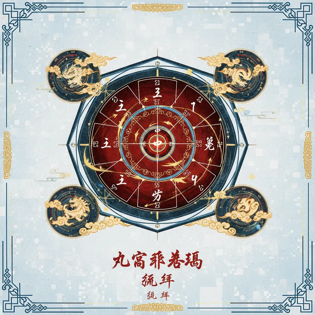 流年 - 九宮飛星圖