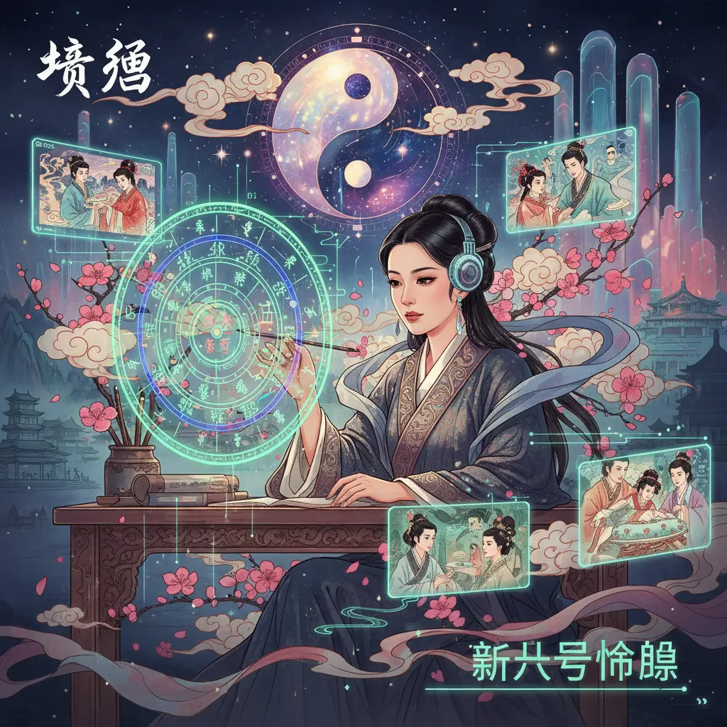 算八字命盤 - 瓊瑤
