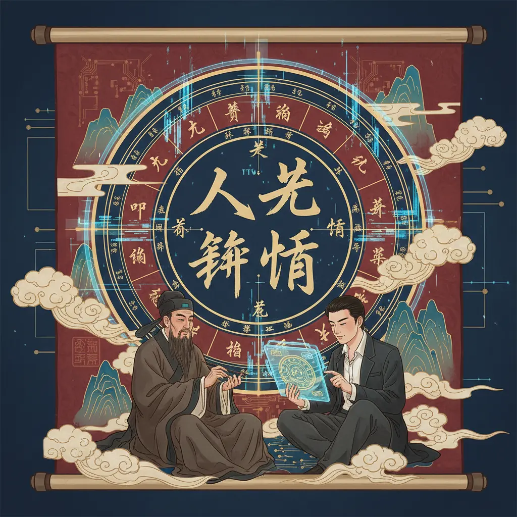 八字命盤 - 八字算命