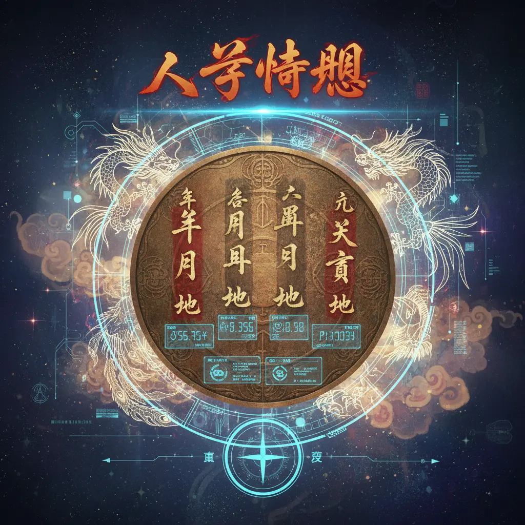 八字盤 - 八字命盤