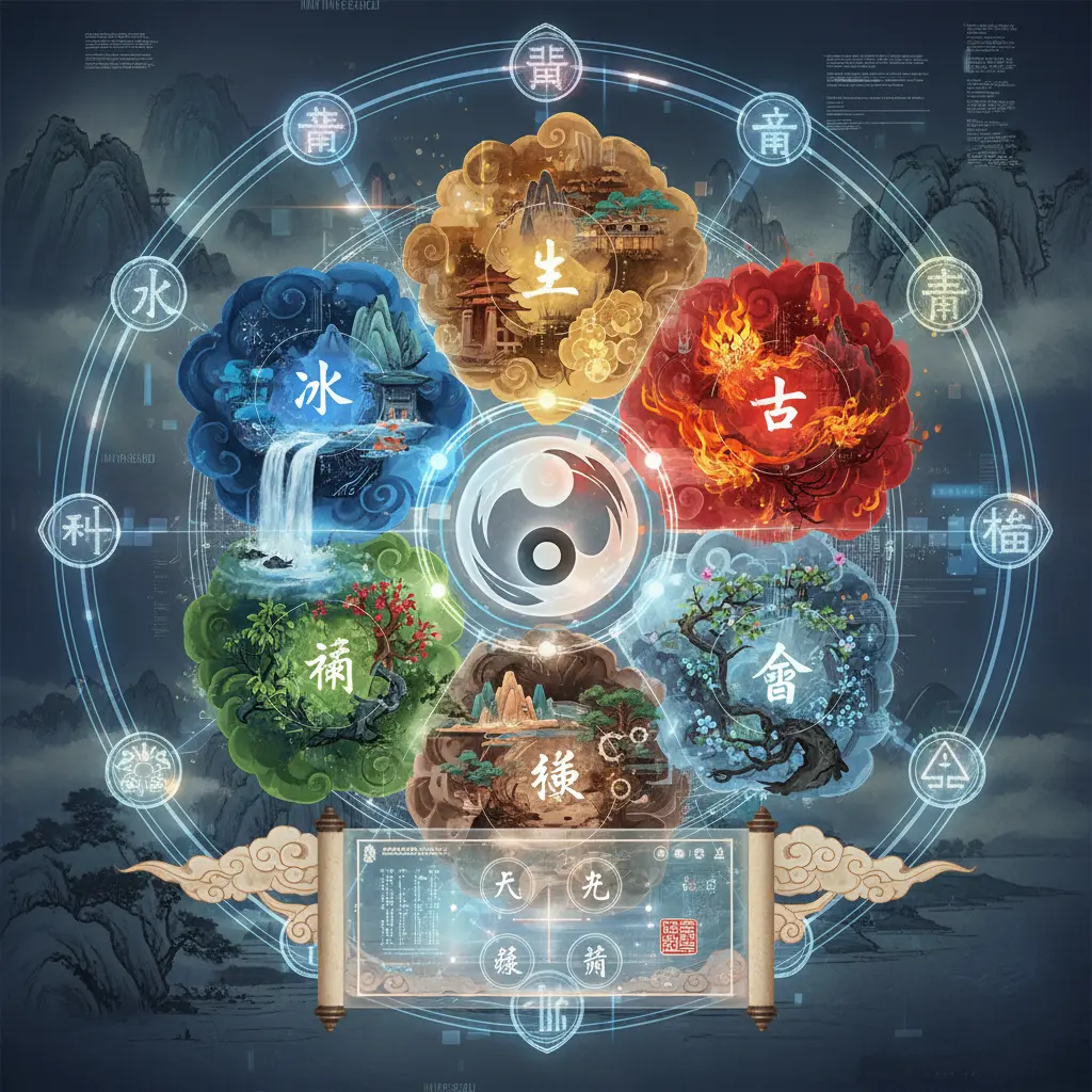 八字算命 - 五行