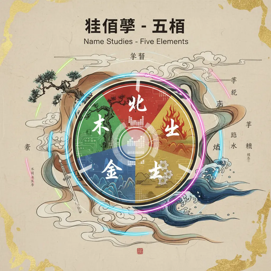 姓名學 - 五行