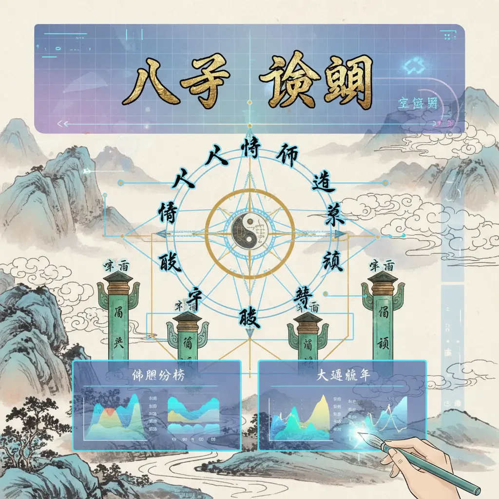 八字 查詢 - 八字命造