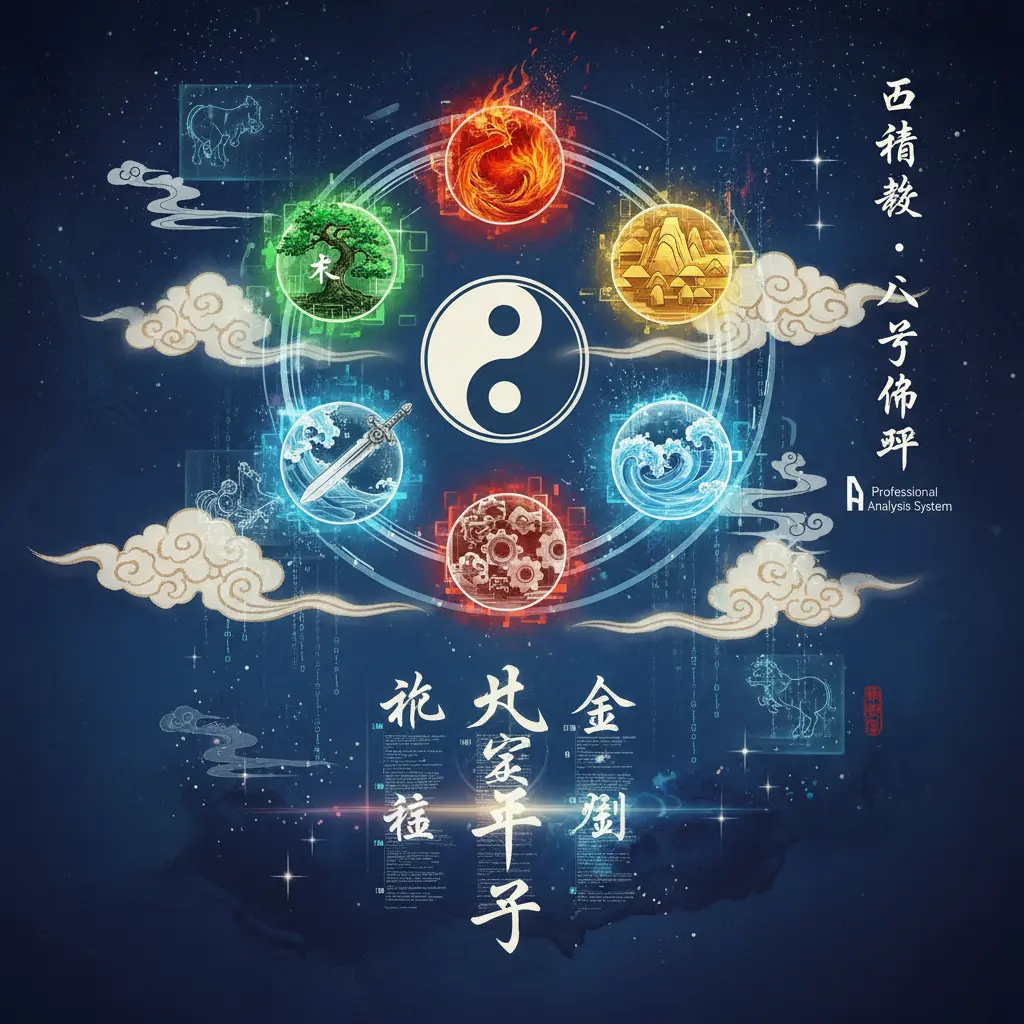 八字命評 - 五行結構