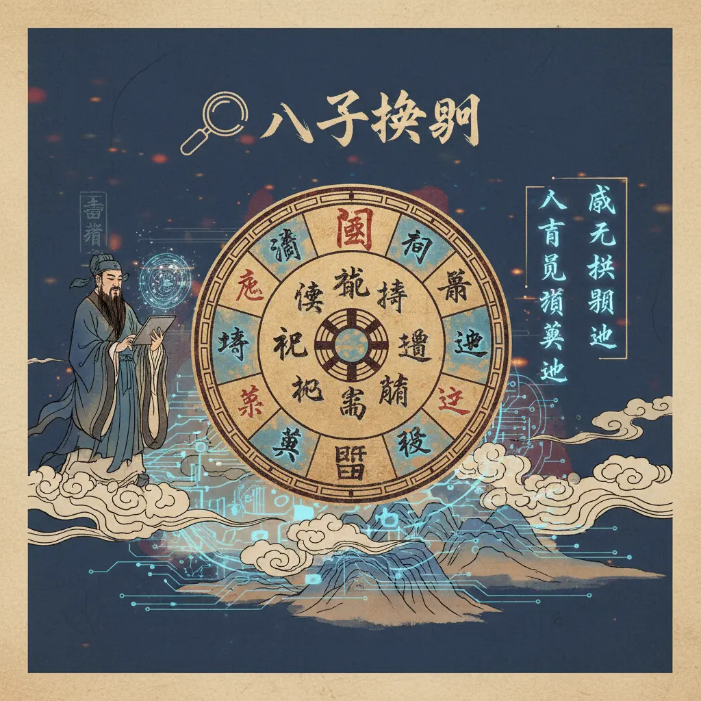 八字查詢 - 八字排盤