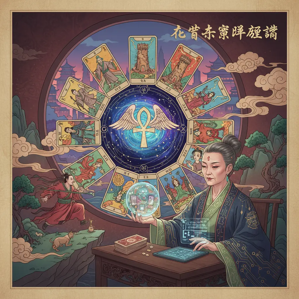 塔羅牌解讀 - 托特塔羅牌